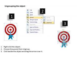 1114 business targets and bullseye powerpoint presentation