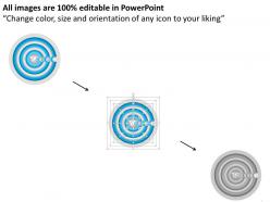 24067814 style cluster concentric 6 piece powerpoint presentation diagram infographic slide