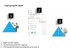 1114 climbing pyramid of growth powerpoint presentation