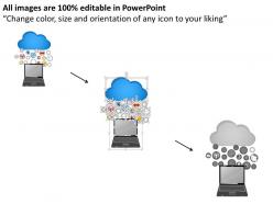 1114 cloud computing icon powerpoint presentation