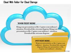 1114 cloud with folder for cloud storage image graphics for powerpoint