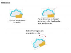 1114 cloud with folder for cloud storage image graphics for powerpoint