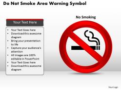 1114 do not smoke area warning symbol powerpoint template