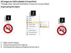 1114 do not smoke area warning symbol powerpoint template
