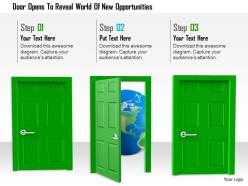 1114 door opens to reveal world of new opportunities image graphics for powerpoint