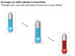 1114 editable thermometer graphic powerpoint presentation