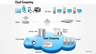 78325065 style technology 1 cloud 1 piece powerpoint presentation diagram infographic slide