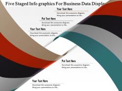 1114 five staged info graphics for business data display powerpoint template