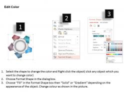 60154821 style circular loop 5 piece powerpoint presentation diagram infographic slide