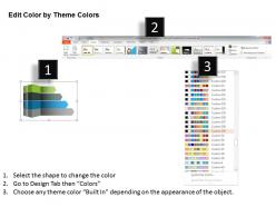 1114 four colorful tags for business data presentation template