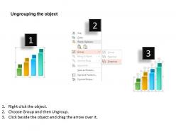 1114 four staged bar graph for data representation presentation template