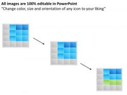 36847847 style hierarchy matrix 1 piece powerpoint presentation diagram infographic slide