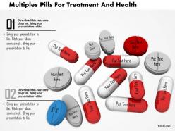 1114 multiples pills for treatment and health image graphics for powerpoint