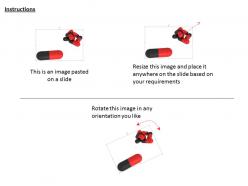 1114 red and black capsules for medical and health image graphics for powerpoint