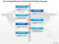 1114 seven staged business data display timeline diagram powerpoint template