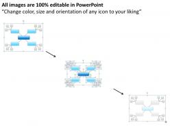 1114 snowflake placement style for strategy map powerpoint presentation