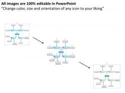 51335645 style hierarchy flowchart 5 piece powerpoint presentation diagram infographic slide