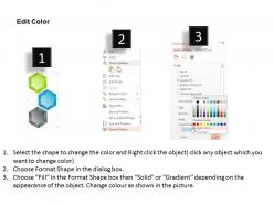 2426541 style cluster hexagonal 3 piece powerpoint presentation diagram infographic slide