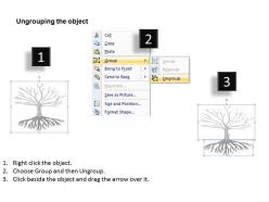 1114 tree network diagram powerpoint presentation