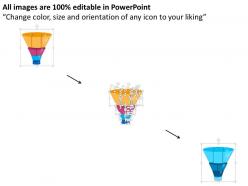 67838614 style layered funnel 4 piece powerpoint presentation diagram infographic slide