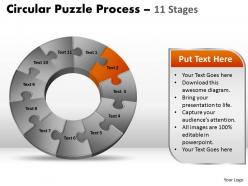 49505880 style puzzles circular 11 piece powerpoint presentation diagram infographic slide