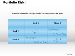 1203 portfolio risk 1 powerpoint presentation