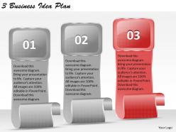 1213 business ppt diagram 3 business idea plan powerpoint template