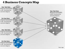 1213 business ppt diagram 4 business concepts map powerpoint template