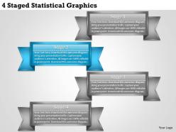 1213 business ppt diagram 4 staged statistical graphics powerpoint template