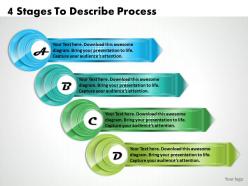 1213 business ppt diagram 4 stages to describe process powerpoint template