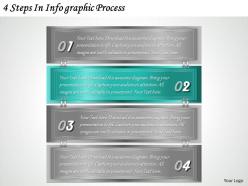 1213 business ppt diagram 4 steps in infographic process powerpoint template