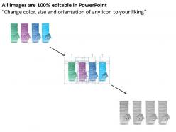 55242013 style layered horizontal 4 piece powerpoint presentation diagram infographic slide