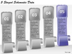 1213 business ppt diagram 5 staged schematic data powerpoint template