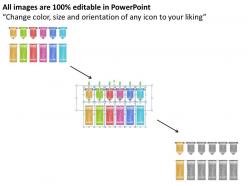 20548608 style layered horizontal 6 piece powerpoint presentation diagram infographic slide