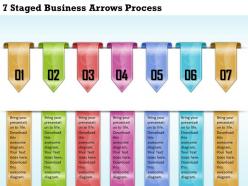 1213 business ppt diagram 7 staged business arrows process powerpoint template