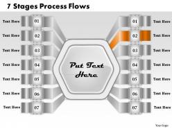1213 business ppt diagram 7 stages process flows powerpoint template
