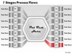 1213 business ppt diagram 7 stages process flows powerpoint template