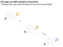 1214 3d graphic diagram for idea generation process powerpoint template