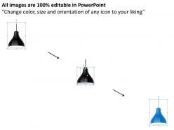 40715795 style variety 3 idea-bulb 1 piece powerpoint presentation diagram infographic slide