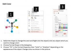 36718797 style circular hub-spoke 5 piece powerpoint presentation diagram infographic slide