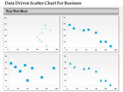 1214 data driven scatter chart for business powerpoint slide