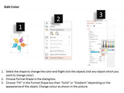 61541534 style circular spokes 5 piece powerpoint presentation diagram infographic slide