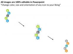 40403814 style cluster hexagonal 5 piece powerpoint presentation diagram infographic slide