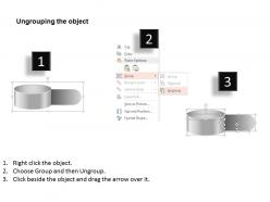 1214 four circular step process text presentation powerpoint template