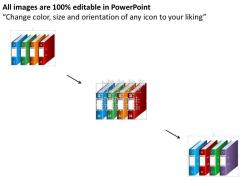 13913860 style layered horizontal 4 piece powerpoint presentation diagram infographic slide