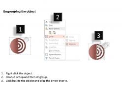12403583 style circular semi 4 piece powerpoint presentation diagram infographic slide