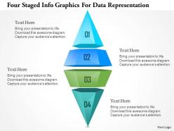 1214 four staged ingographics for data representation powerpoint template