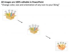 30999725 style linear single 4 piece powerpoint presentation diagram infographic slide