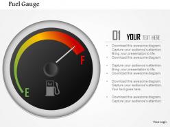 1214 fuel gauge indicator powerpoint presentation