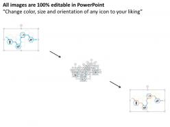 19481029 style cluster hexagonal 4 piece powerpoint presentation diagram infographic slide